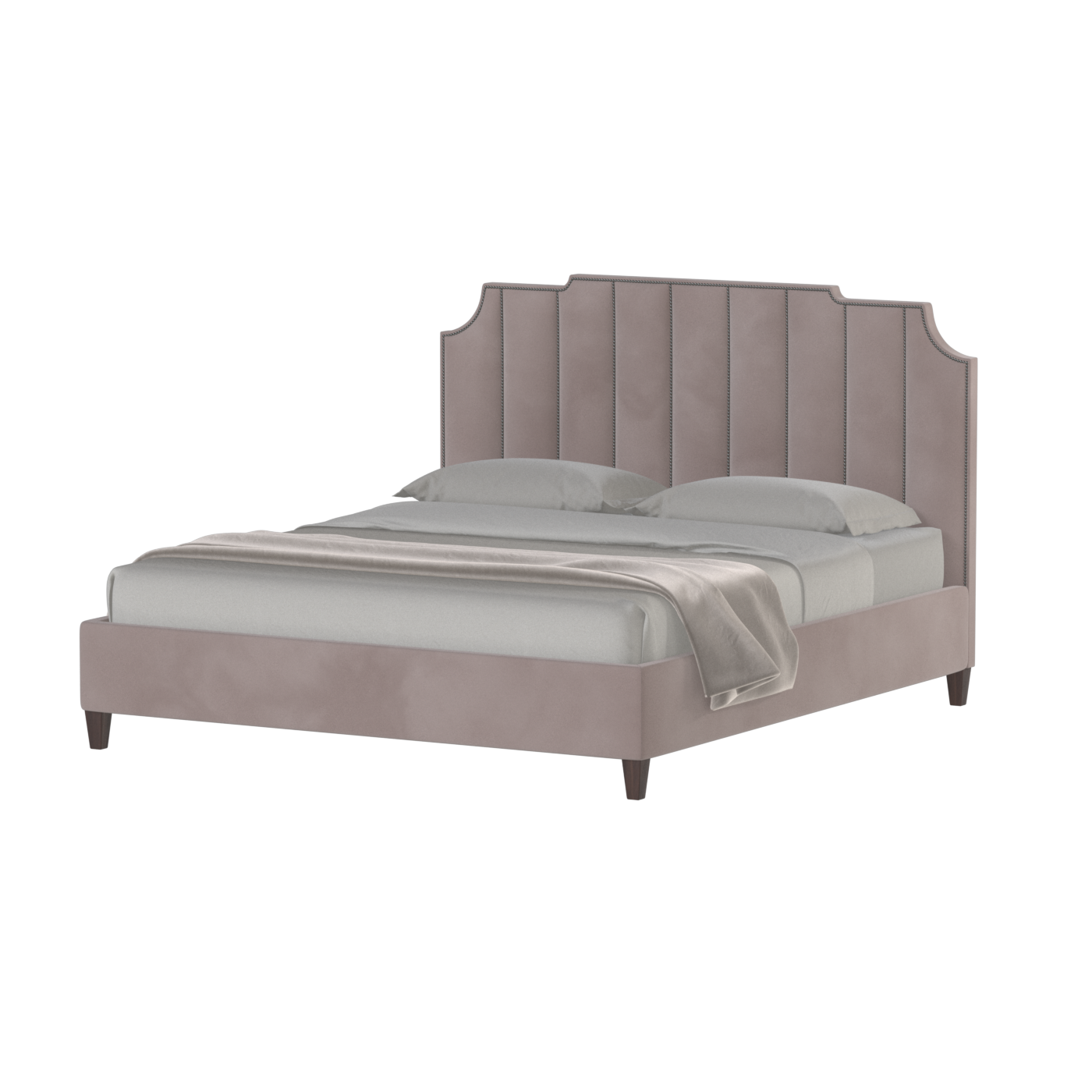 Gabriella Bed with High headboard