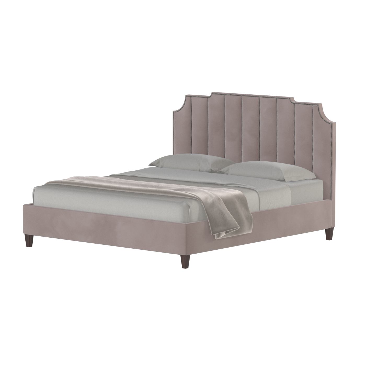 Gabriella Bed with High headboard