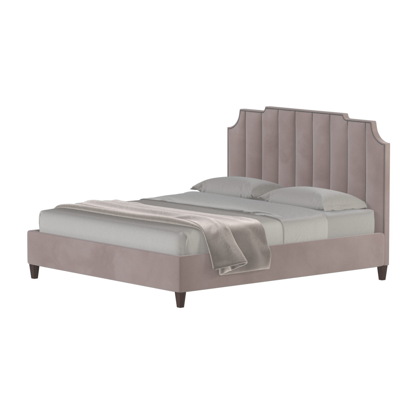 Gabriella Bed with High headboard