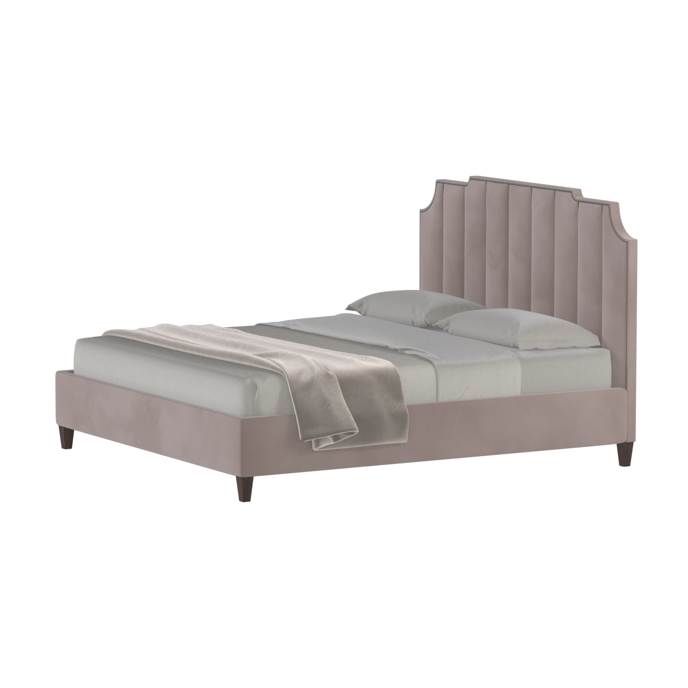 Gabriella Bed with High headboard