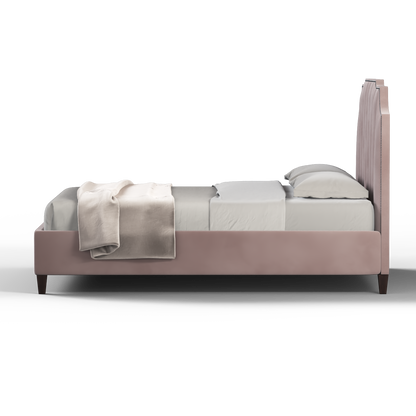 Gabriella vertical headboard bed