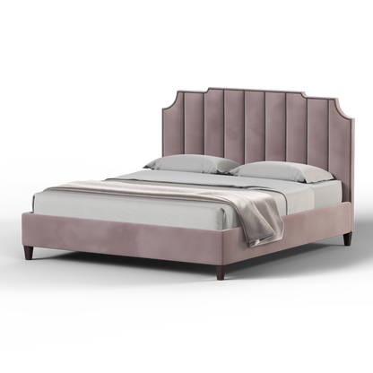 Gabriella vertical headboard bed