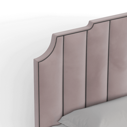 Gabriella vertical headboard bed