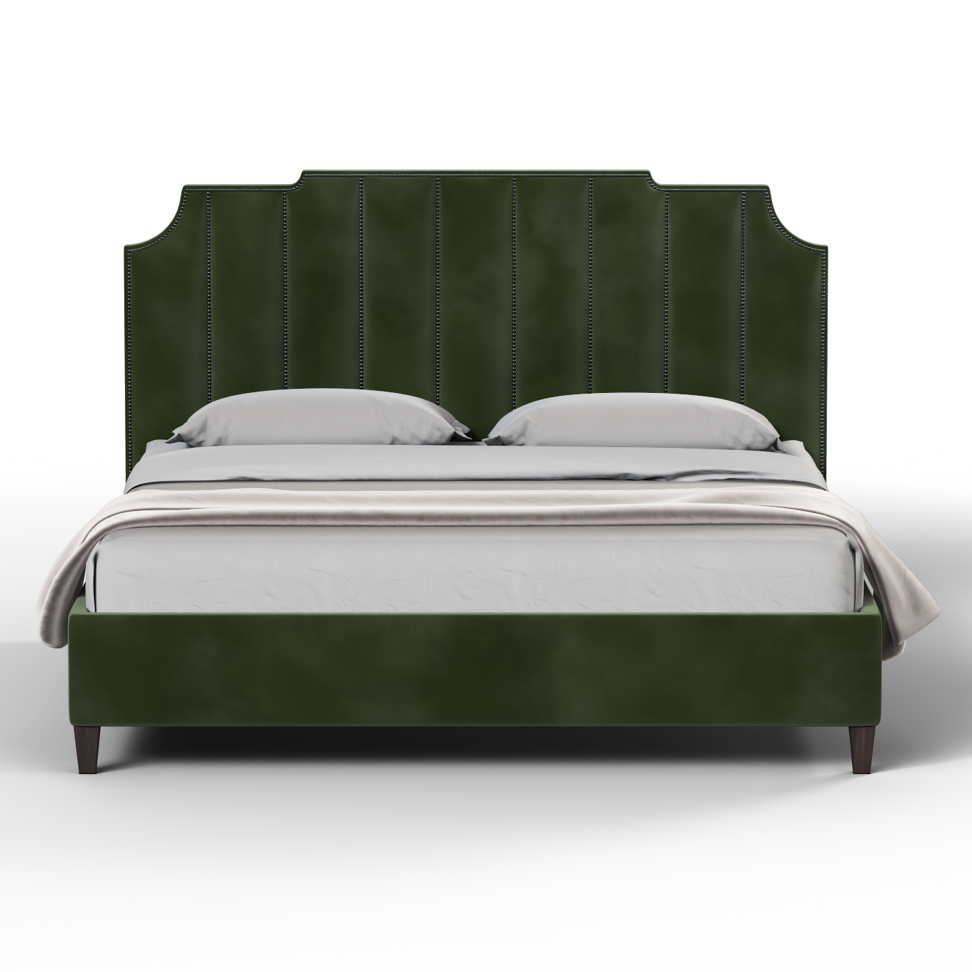 Gabriella vertical headboard bed