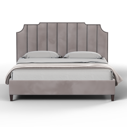 Gabriella vertical headboard bed