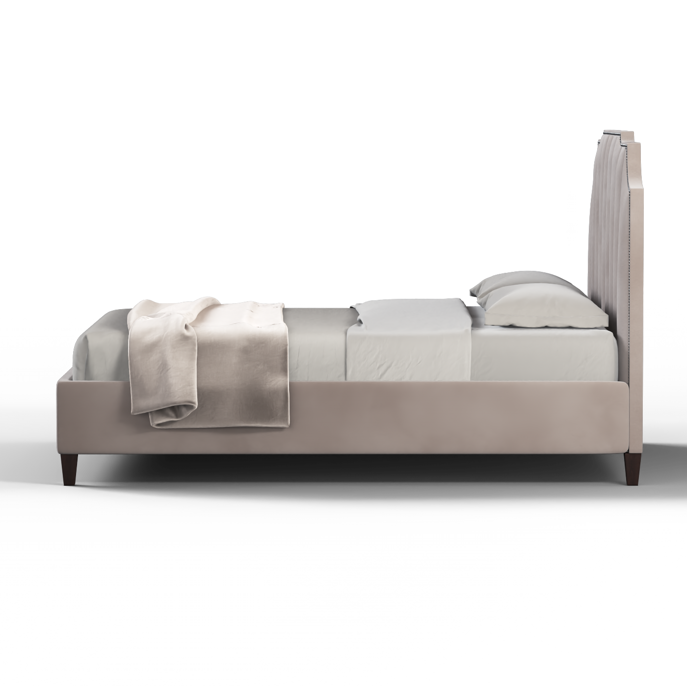 Gabriella vertical headboard bed