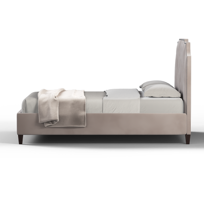 Gabriella vertical headboard bed