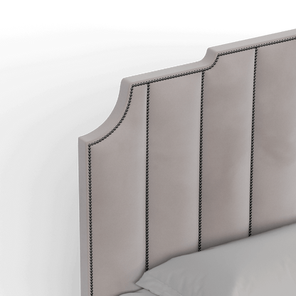 Gabriella vertical headboard bed