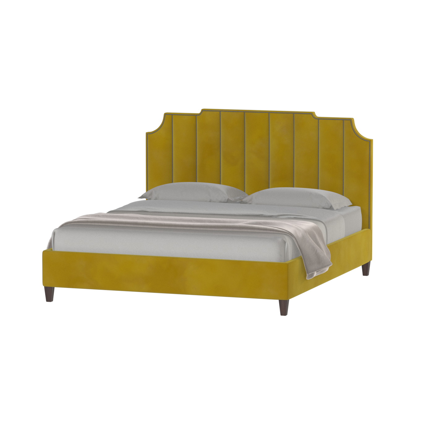 Gabriella Bed with High headboard
