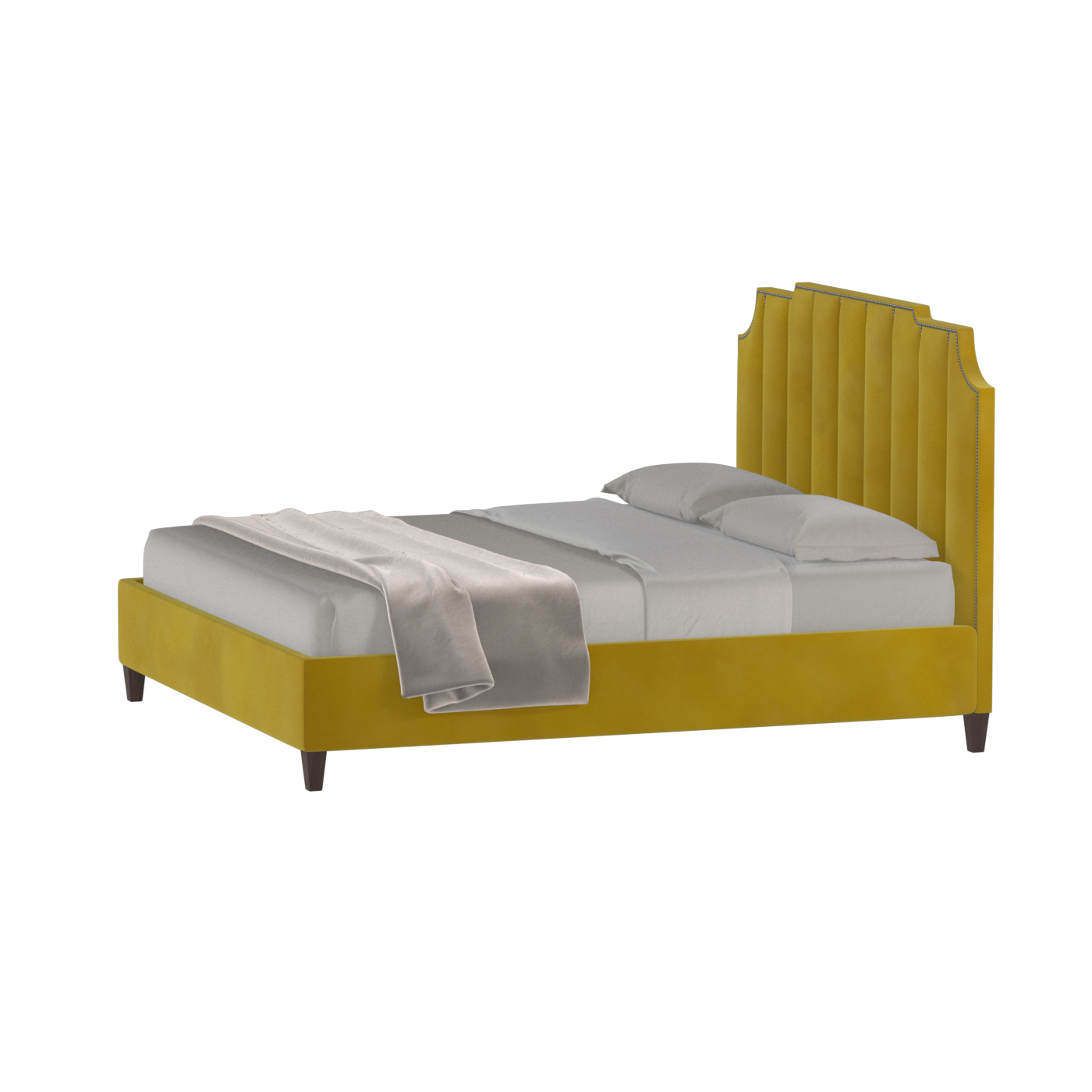 Gabriella Bed with High headboard