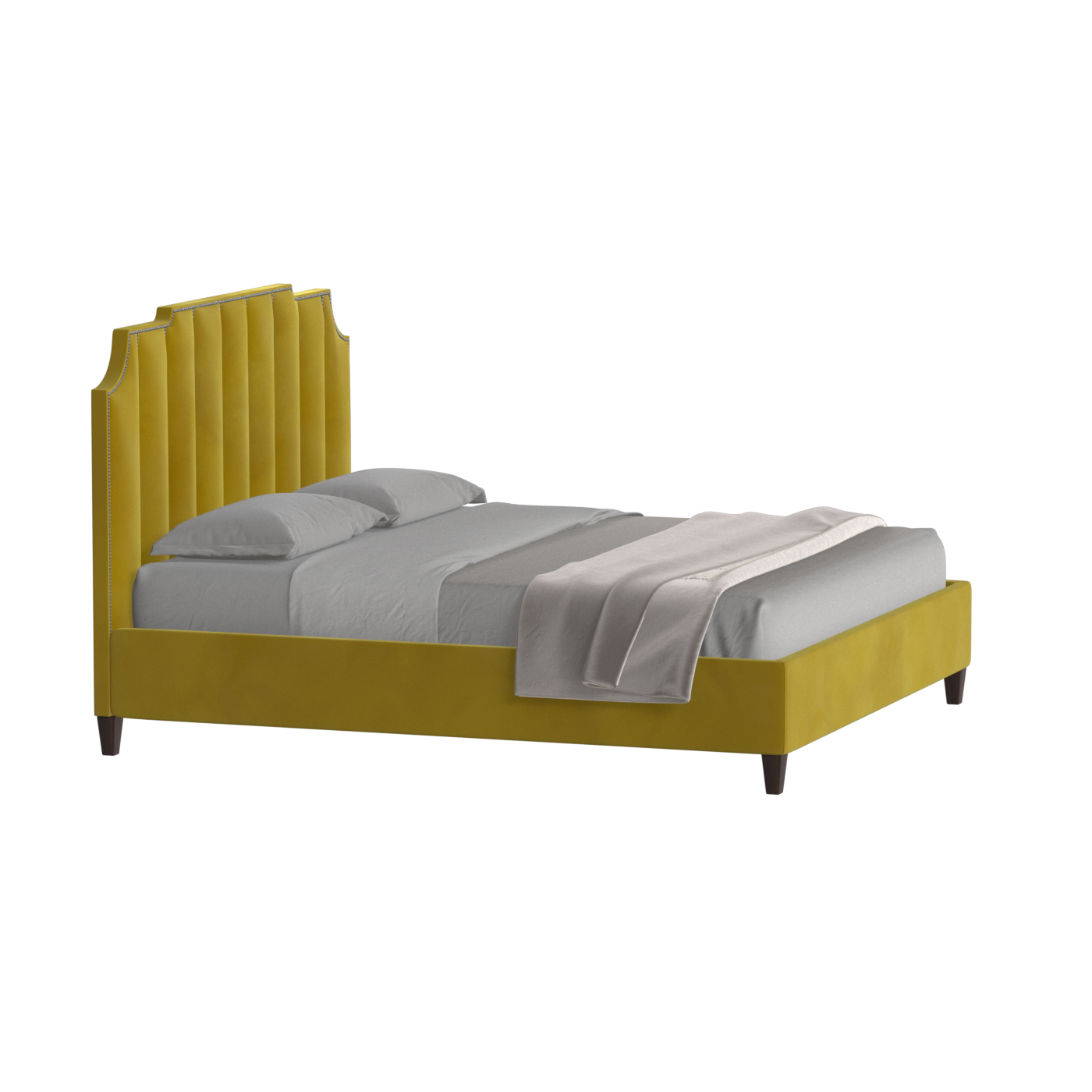 Gabriella Bed with High headboard