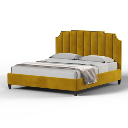 Gabriella vertical headboard bed