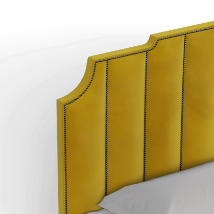 Gabriella vertical headboard bed