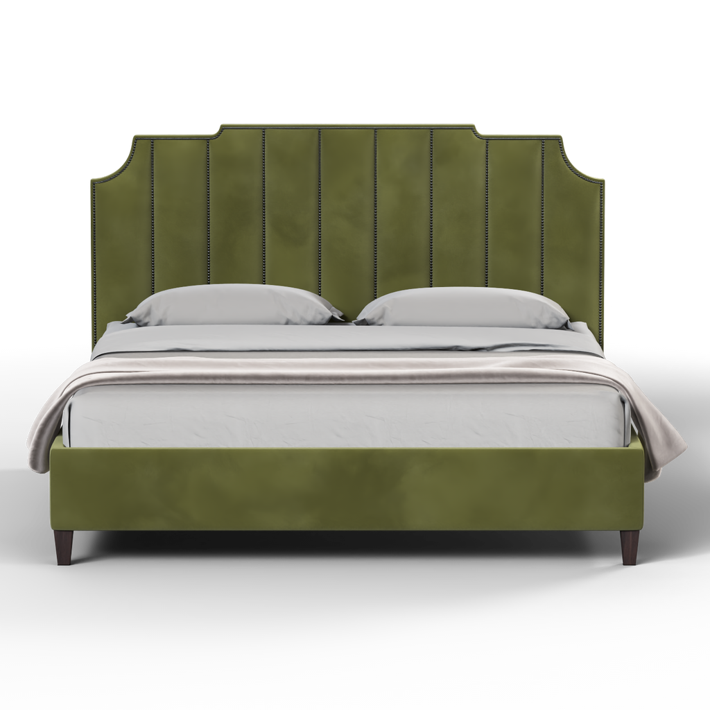Gabriella vertical headboard bed