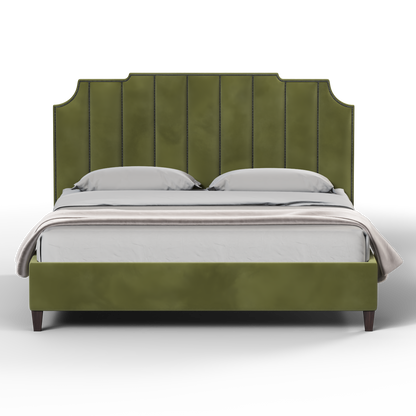 Gabriella vertical headboard bed