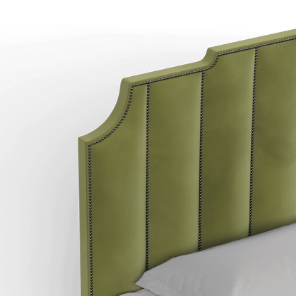 Gabriella vertical headboard bed