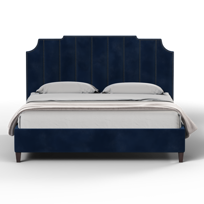 Gabriella vertical headboard bed