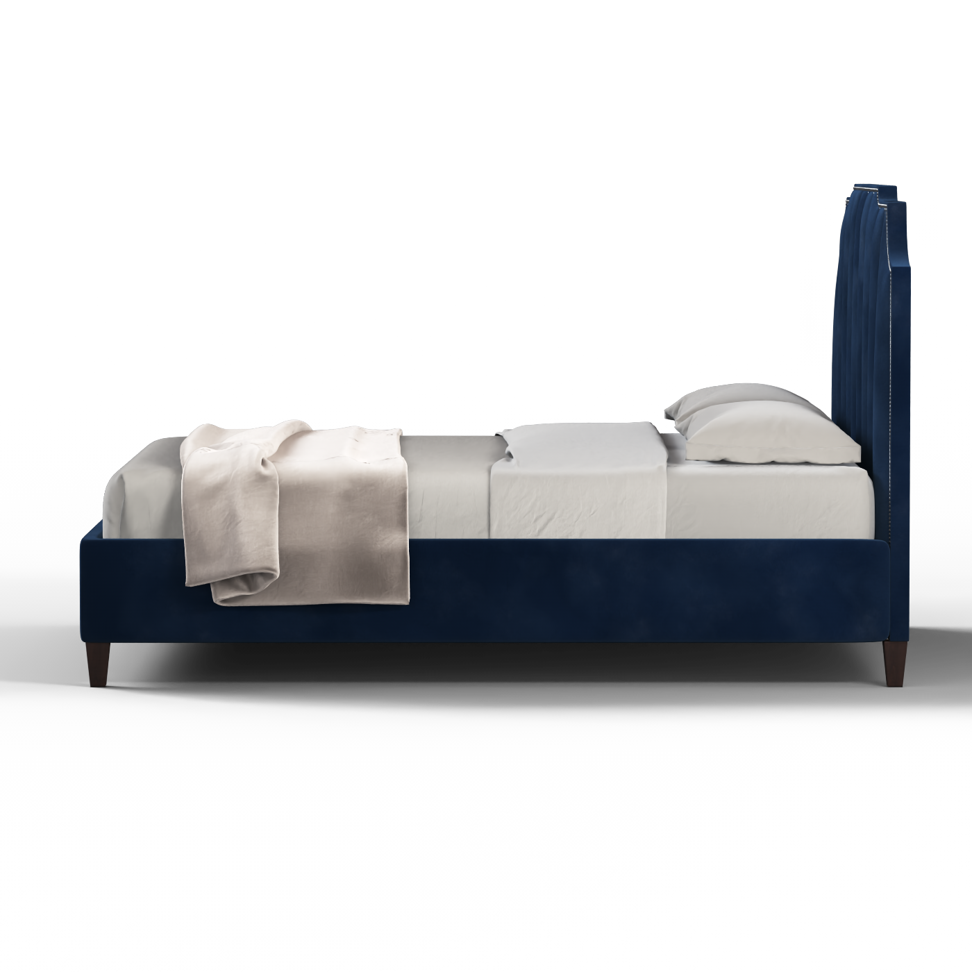 Gabriella vertical headboard bed