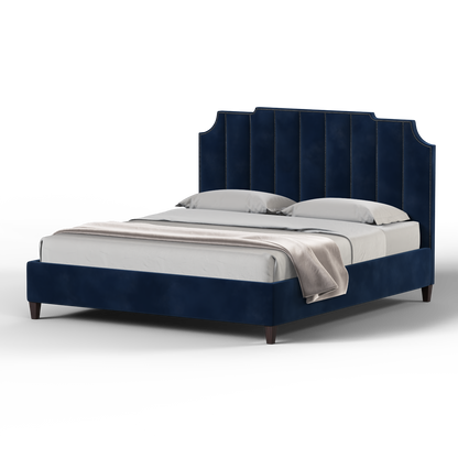 Gabriella vertical headboard bed