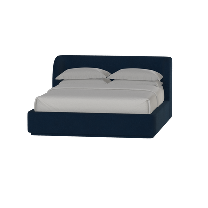 Giacomo Double Bed with Wide Panelled Headboard