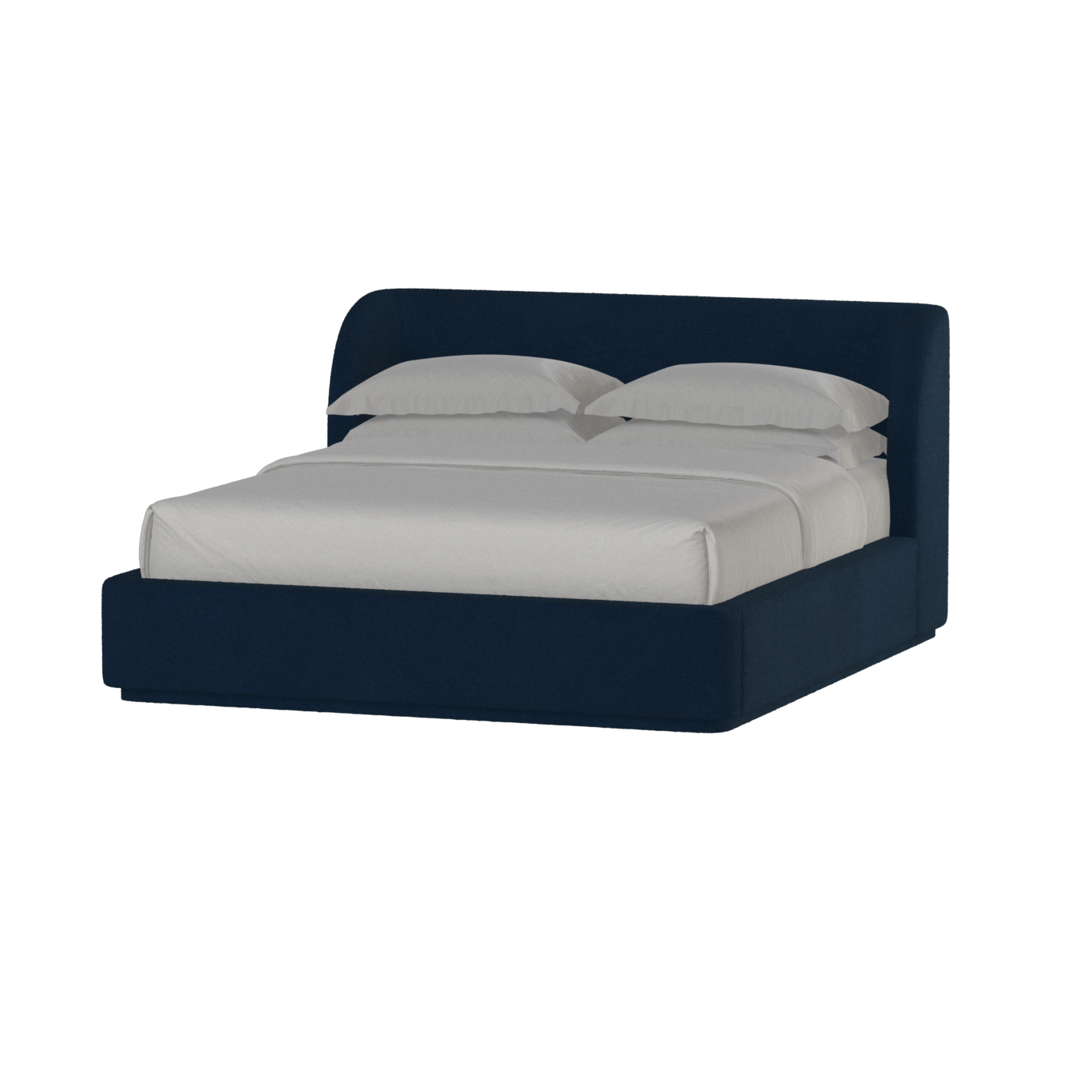 Giacomo Double Bed with Wide Panelled Headboard