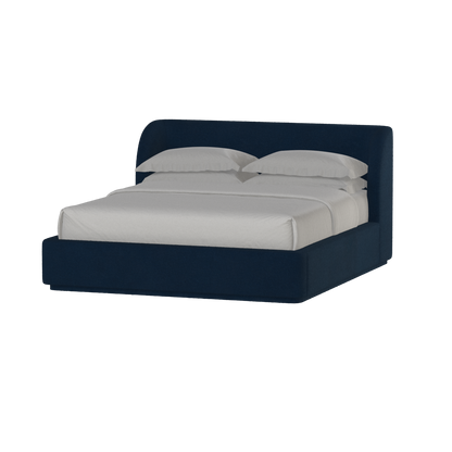 Giacomo Double Bed with Wide Panelled Headboard