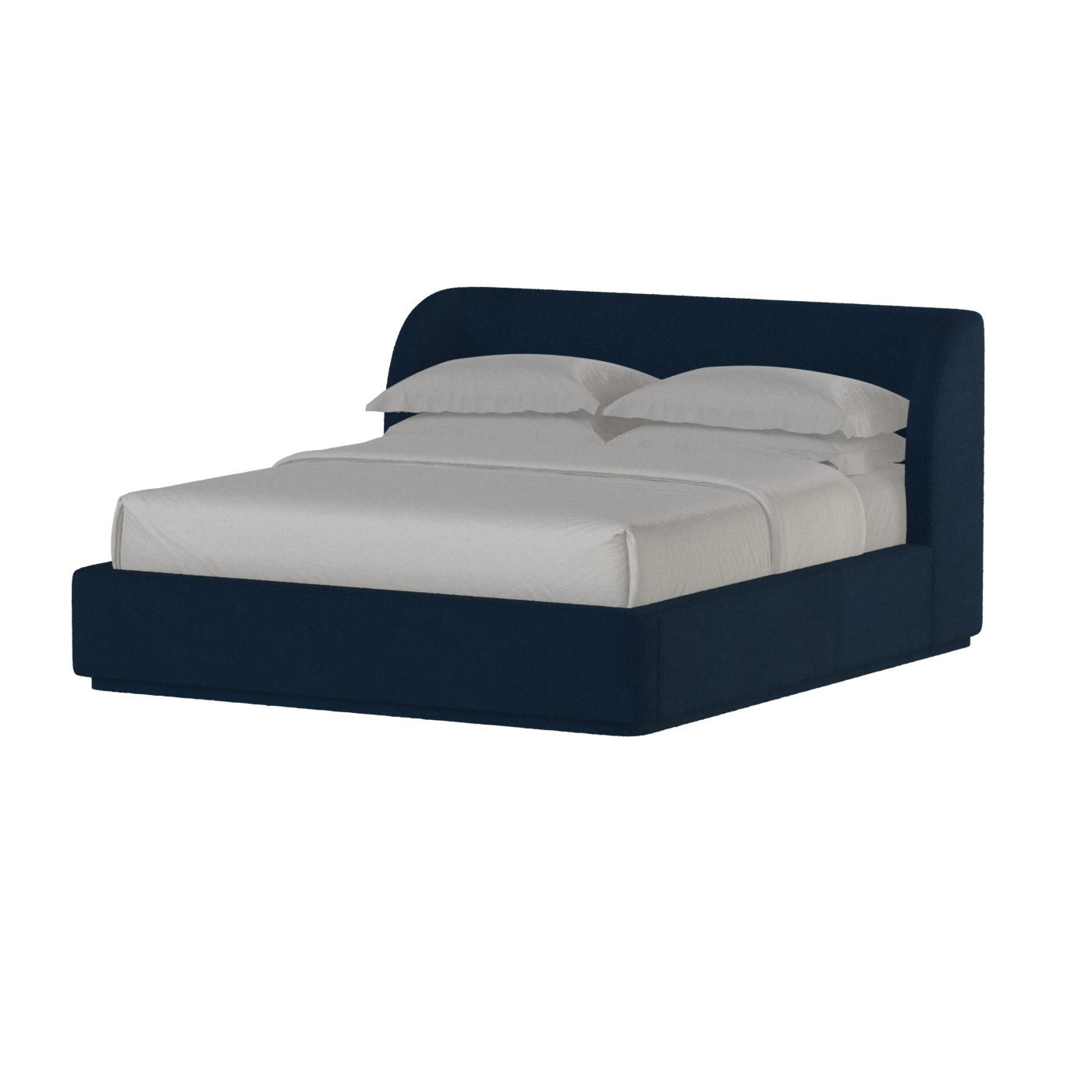 Giacomo Double Bed with Wide Panelled Headboard