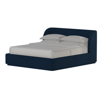 Giacomo Double Bed with Wide Panelled Headboard