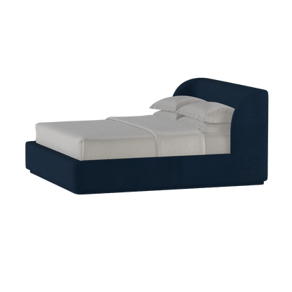 Giacomo Double Bed with Wide Panelled Headboard
