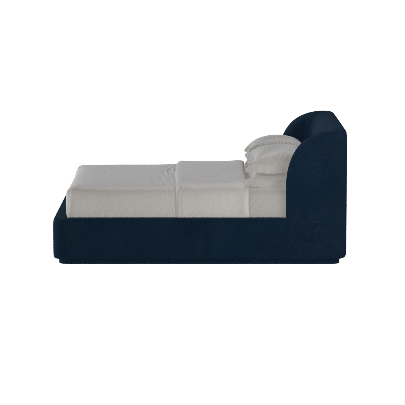 Giacomo Double Bed with Wide Panelled Headboard