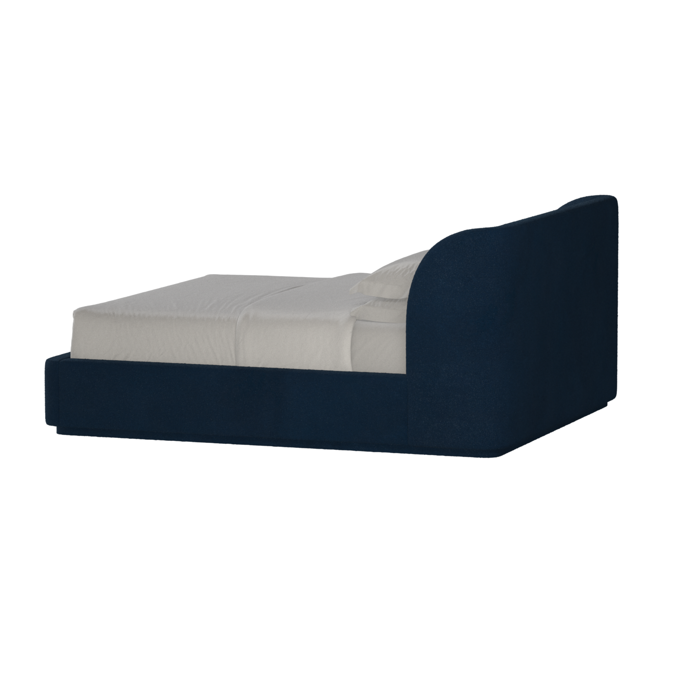 Giacomo Double Bed with Wide Panelled Headboard