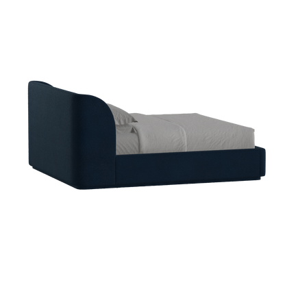 Giacomo Double Bed with Wide Panelled Headboard