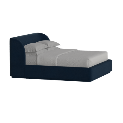Giacomo Double Bed with Wide Panelled Headboard
