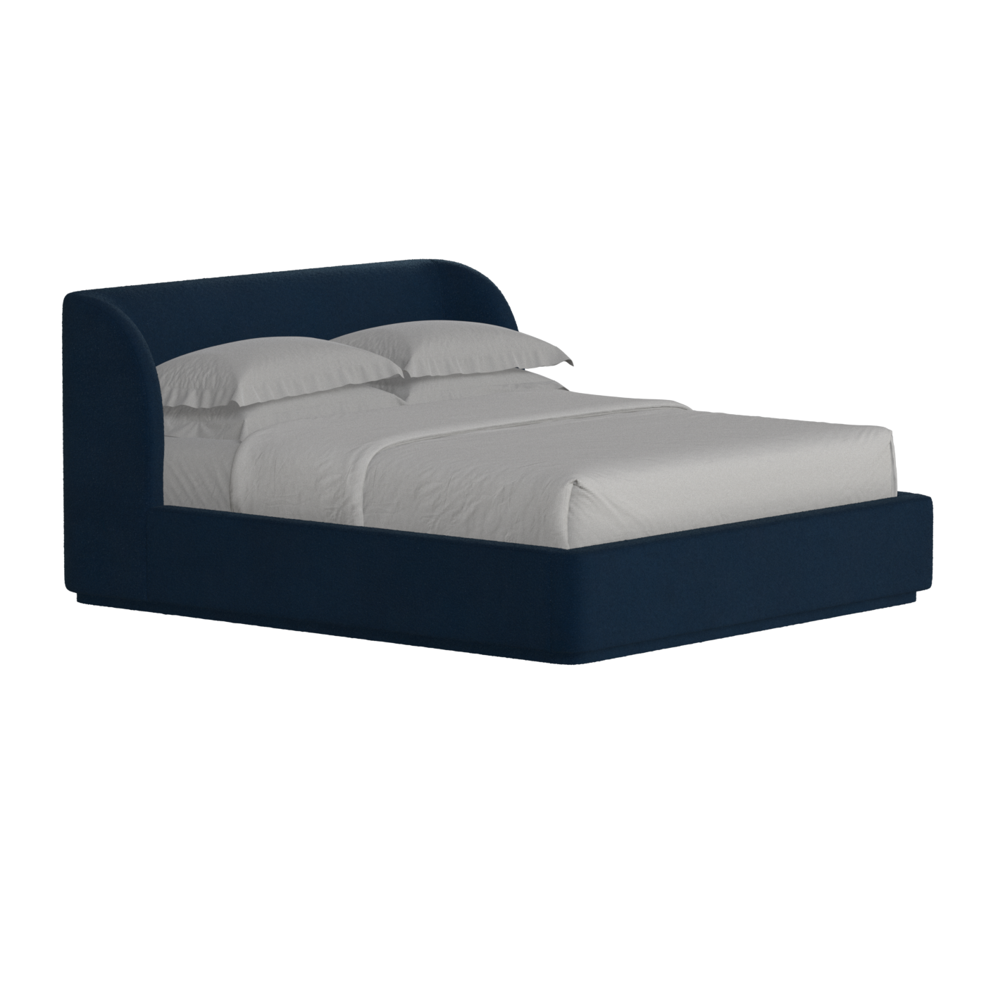 Giacomo Double Bed with Wide Panelled Headboard