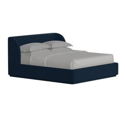 Giacomo Double Bed with Wide Panelled Headboard