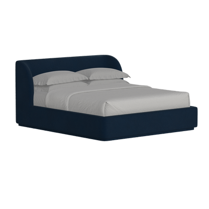 Giacomo Double Bed with Wide Panelled Headboard