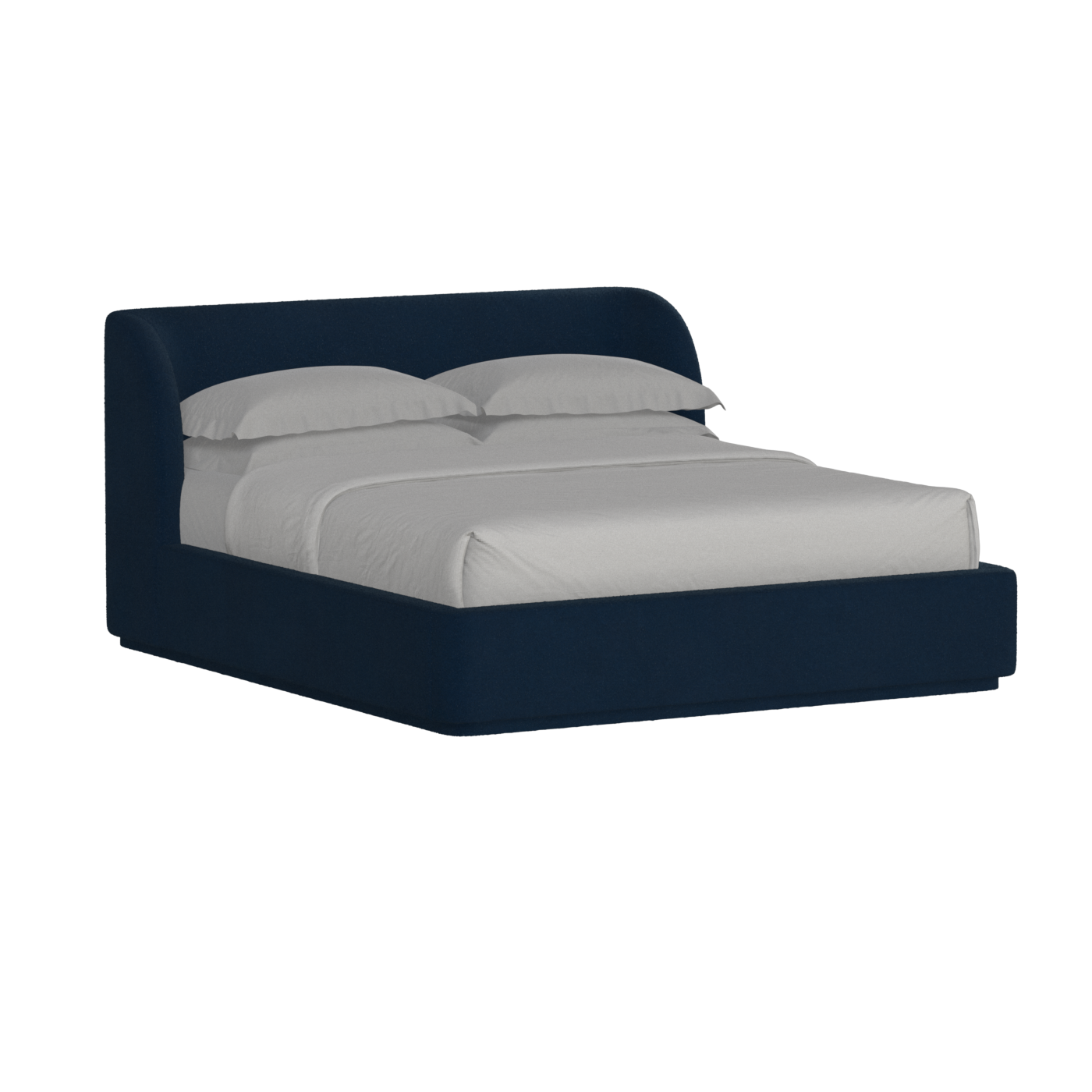 Giacomo Double Bed with Wide Panelled Headboard