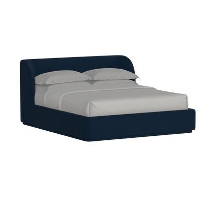Giacomo Double Bed with Wide Panelled Headboard