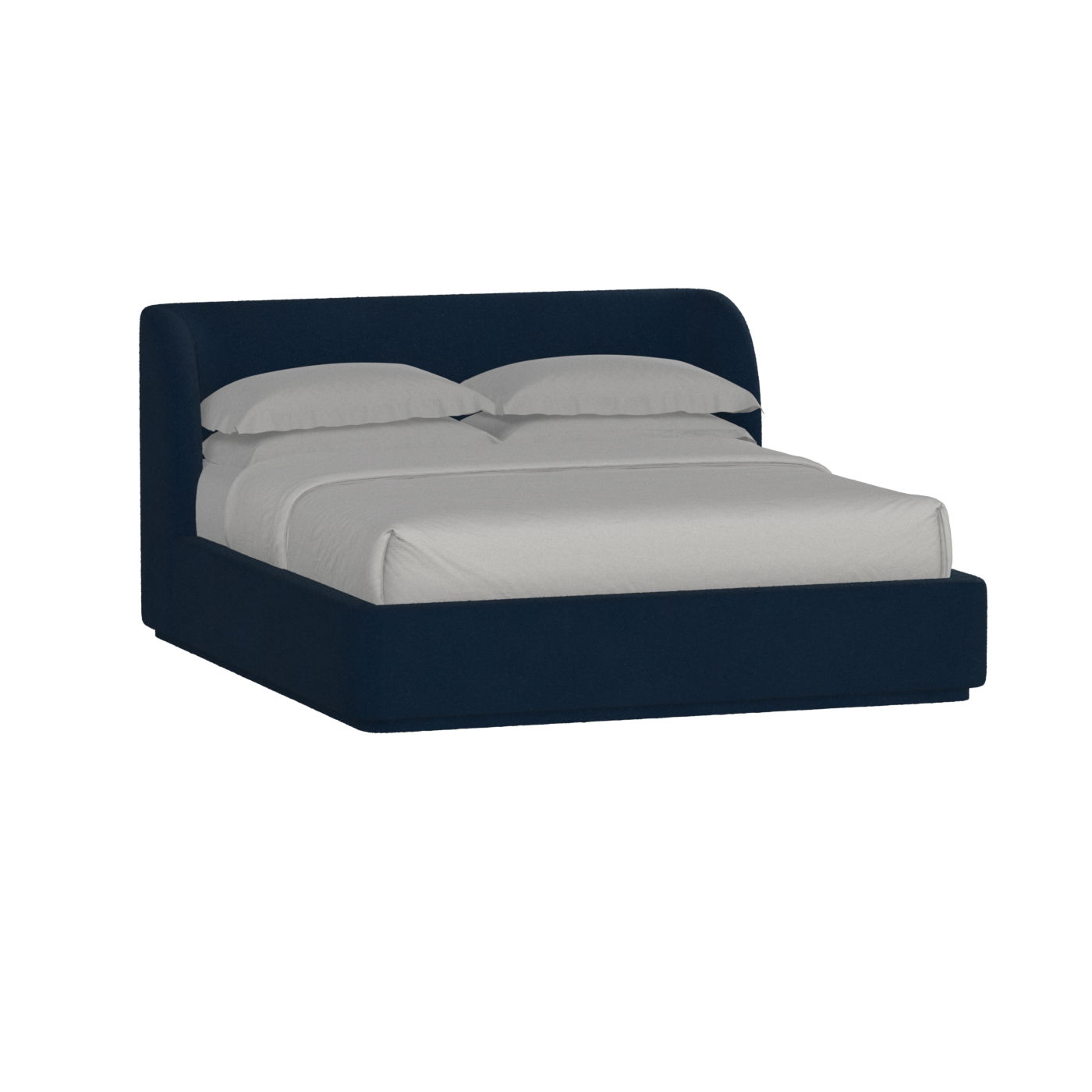 Giacomo Double Bed with Wide Panelled Headboard