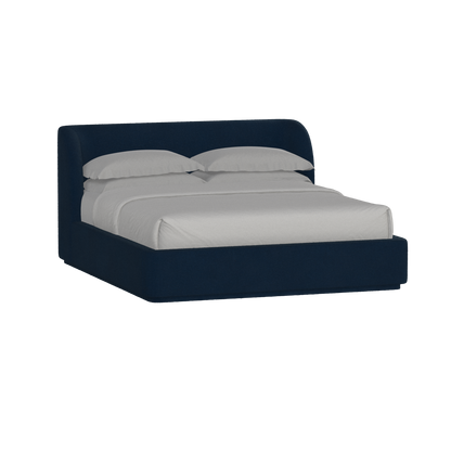 Giacomo Double Bed with Wide Panelled Headboard