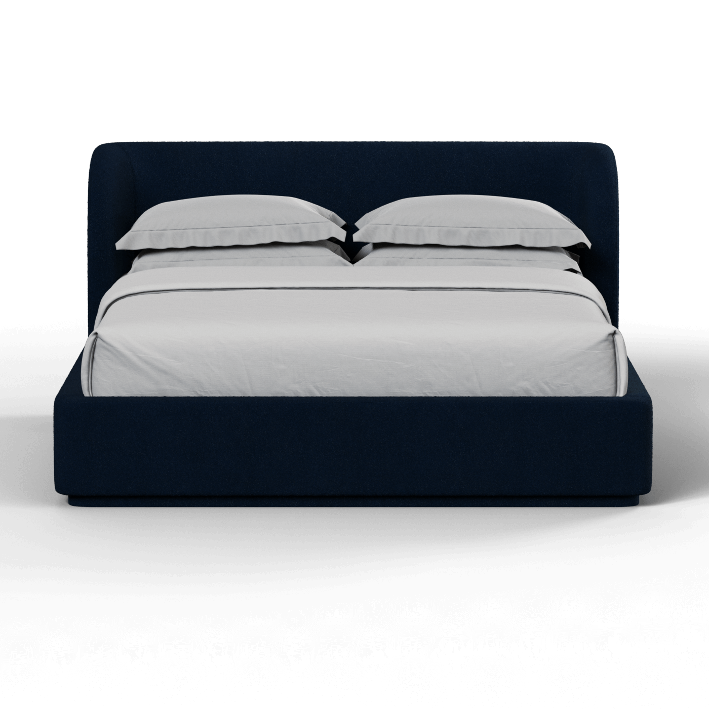 Giacomo Double Bed with Wide Panelled Headboard