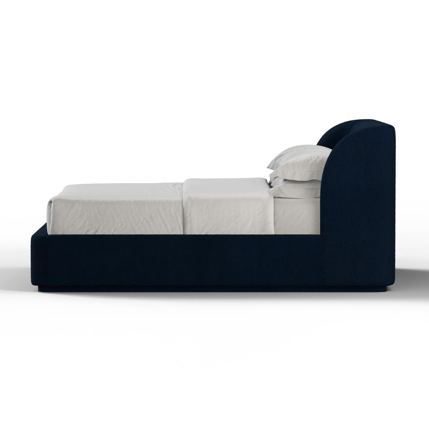 Giacomo Double Bed with Wide Panelled Headboard
