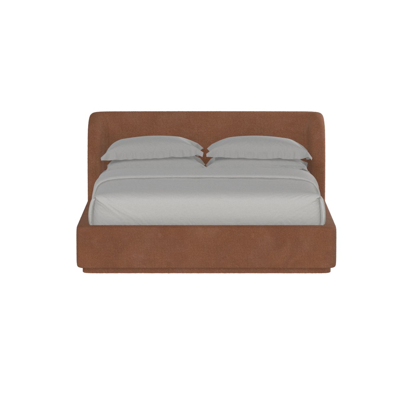 Giacomo Double Bed with Wide Panelled Headboard