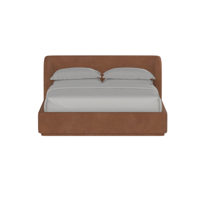 Giacomo Double Bed with Wide Panelled Headboard