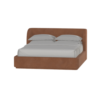 Giacomo Double Bed with Wide Panelled Headboard