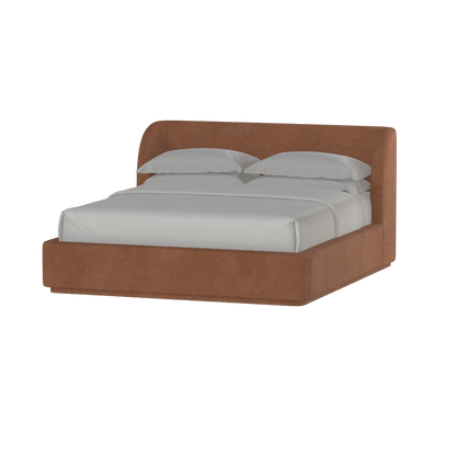 Giacomo Double Bed with Wide Panelled Headboard