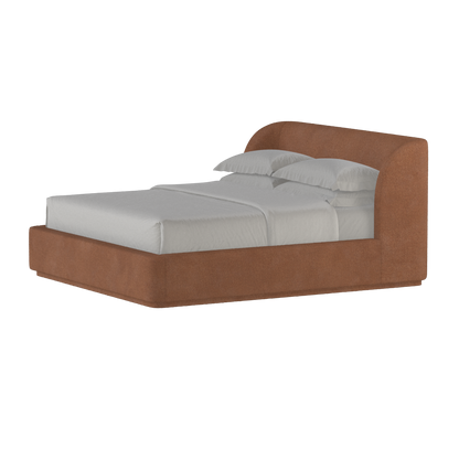 Giacomo Double Bed with Wide Panelled Headboard