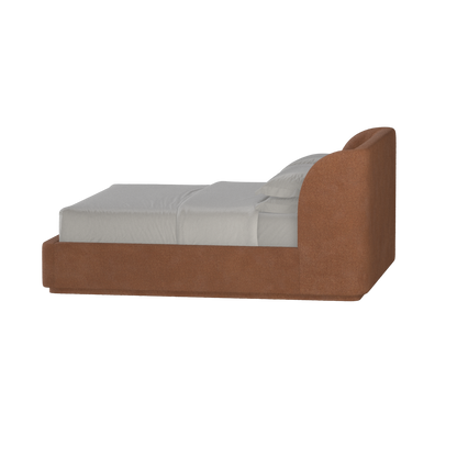 Giacomo Double Bed with Wide Panelled Headboard