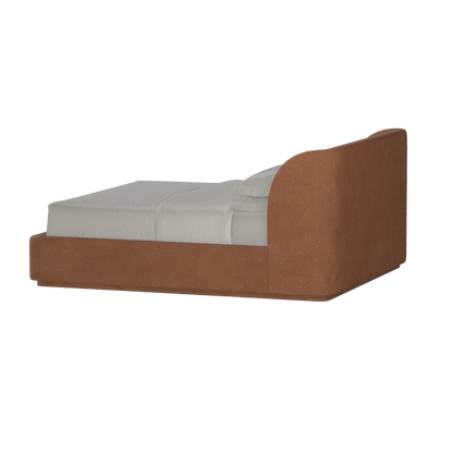 Giacomo Double Bed with Wide Panelled Headboard
