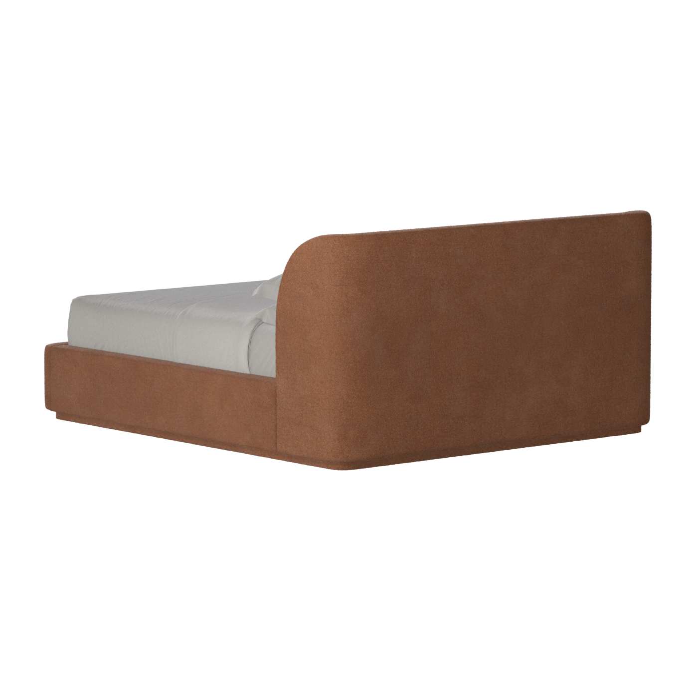 Giacomo Double Bed with Wide Panelled Headboard